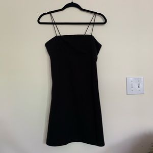 Simple black dress